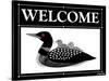 Welcome Loon-Mark Frost-Stretched Canvas