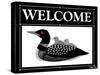 Welcome Loon-Mark Frost-Stretched Canvas