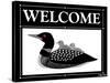 Welcome Loon-Mark Frost-Stretched Canvas