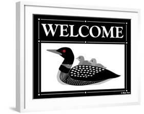 Welcome Loon-Mark Frost-Framed Giclee Print