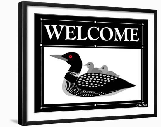 Welcome Loon-Mark Frost-Framed Giclee Print