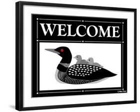 Welcome Loon-Mark Frost-Framed Giclee Print