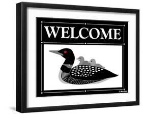 Welcome Loon-Mark Frost-Framed Giclee Print