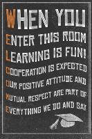 Welcome- New Classroom Motivational Poster-null-Lamina Framed Poster