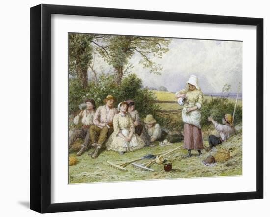 Welcome Refreshment-Myles Birket Foster-Framed Giclee Print