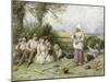 Welcome Refreshment-Myles Birket Foster-Mounted Giclee Print