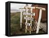 Welcome Sign, Cape Horn Island, Chile, South America-Ken Gillham-Framed Stretched Canvas