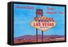 Welcome Sign, Las Vegas, Nevada-null-Framed Stretched Canvas