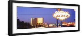 Welcome Sign Las Vegas, NV-null-Framed Photographic Print