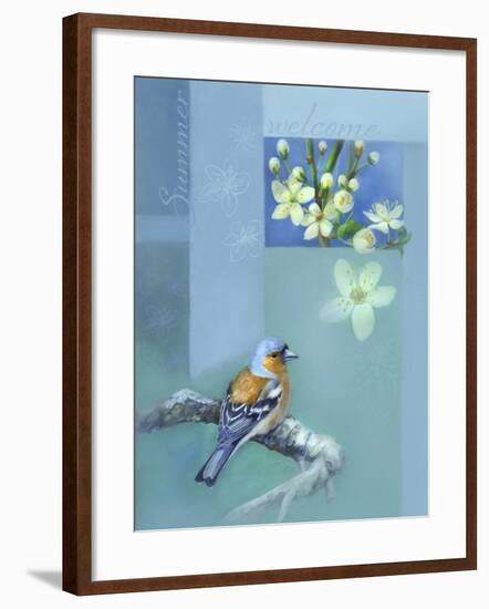 Welcome Summer-Art and a Little Magic-Framed Giclee Print