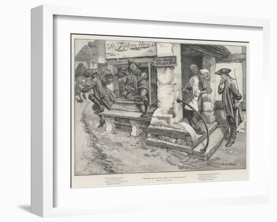 Welcome the Coming, Speed the Parting Guest-Sir Frederick William Burton-Framed Giclee Print