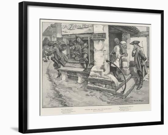 Welcome the Coming, Speed the Parting Guest-Sir Frederick William Burton-Framed Giclee Print