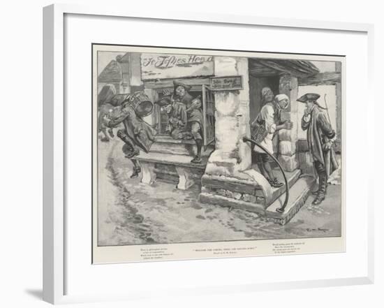 Welcome the Coming, Speed the Parting Guest-Sir Frederick William Burton-Framed Giclee Print