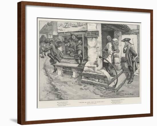 Welcome the Coming, Speed the Parting Guest-Sir Frederick William Burton-Framed Giclee Print