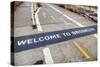 Welcome to Brooklyn Sign-photo.ua-Stretched Canvas