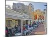 Welcome to Capri Cafe at Piazza Umberto-Markus Bleichner-Mounted Art Print
