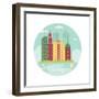 Welcome to Chicago Poster-danceyourlife-Framed Art Print