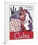 Welcome to Cuba-Vintage Poster-Framed Art Print