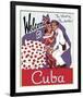 Welcome to Cuba-Vintage Poster-Framed Art Print