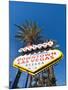 Welcome to Downtown Las Vegas Sign, Las Vegas, Nevada, United States of America, North America-Michael DeFreitas-Mounted Photographic Print