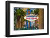 Welcome To Fabulous Las Vegas Nevada Sign, Las Vegas, Clark County, Nevada, USA-null-Framed Photographic Print