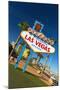 Welcome to Fabulous Las Vegas Sign, Las Vegas, Nevada, United States of America, North America-Alan Copson-Mounted Photographic Print