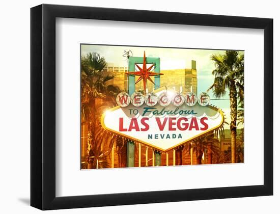 Welcome to Fabulous Las Vegas-null-Framed Art Print