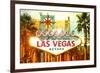 Welcome to Fabulous Las Vegas-null-Framed Art Print