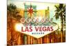 Welcome to Fabulous Las Vegas-null-Mounted Art Print