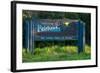 Welcome to Fairbanks Alaska Road Sign-null-Framed Photographic Print