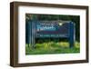 Welcome to Fairbanks Alaska Road Sign-null-Framed Photographic Print