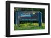 Welcome to Fairbanks Alaska Road Sign-null-Framed Photographic Print