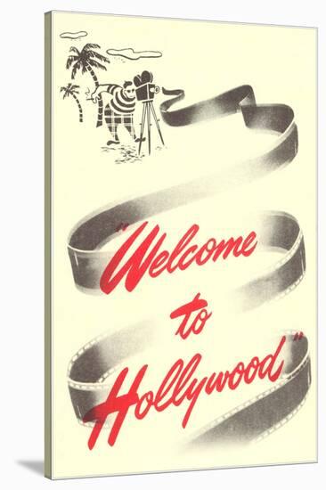 Welcome To Hollywood, Los Angeles, California-null-Stretched Canvas