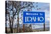 Welcome to Idaho Sign-Paul Souders-Stretched Canvas