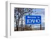 Welcome to Idaho Sign-Paul Souders-Framed Photographic Print