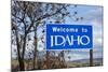 Welcome to Idaho Sign-Paul Souders-Mounted Photographic Print