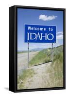 Welcome to Idaho-Joseph Sohm-Framed Stretched Canvas