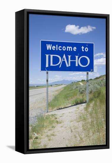 Welcome to Idaho-Joseph Sohm-Framed Stretched Canvas