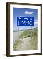 Welcome to Idaho-Joseph Sohm-Framed Photographic Print