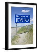 Welcome to Idaho-Joseph Sohm-Framed Photographic Print