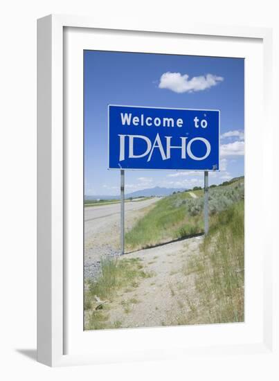 Welcome to Idaho-Joseph Sohm-Framed Photographic Print