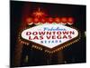 Welcome to Las Vegas Sign at Night, Las Vegas, Nevada, USA-Gavin Hellier-Mounted Photographic Print