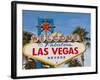 Welcome to Las Vegas Sign, Las Vegas, Nevada, United States of America, North America-Michael DeFreitas-Framed Photographic Print