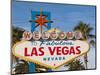 Welcome to Las Vegas Sign, Las Vegas, Nevada, United States of America, North America-Michael DeFreitas-Mounted Photographic Print