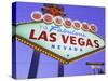 Welcome to Las Vegas Sign, Las Vegas, Nevada, USA-Gavin Hellier-Stretched Canvas