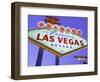 Welcome to Las Vegas Sign, Las Vegas, Nevada, USA-Gavin Hellier-Framed Photographic Print