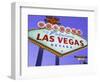 Welcome to Las Vegas Sign, Las Vegas, Nevada, USA-Gavin Hellier-Framed Photographic Print