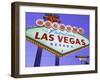 Welcome to Las Vegas Sign, Las Vegas, Nevada, USA-Gavin Hellier-Framed Photographic Print