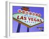 Welcome to Las Vegas Sign, Las Vegas, Nevada, USA-Gavin Hellier-Framed Photographic Print