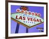 Welcome to Las Vegas Sign, Las Vegas, Nevada, USA-Gavin Hellier-Framed Photographic Print